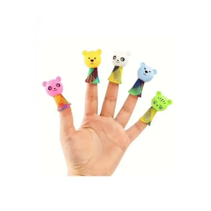 Zıplayan Mini Parmak Adam Oyuncağı, 5 Adet