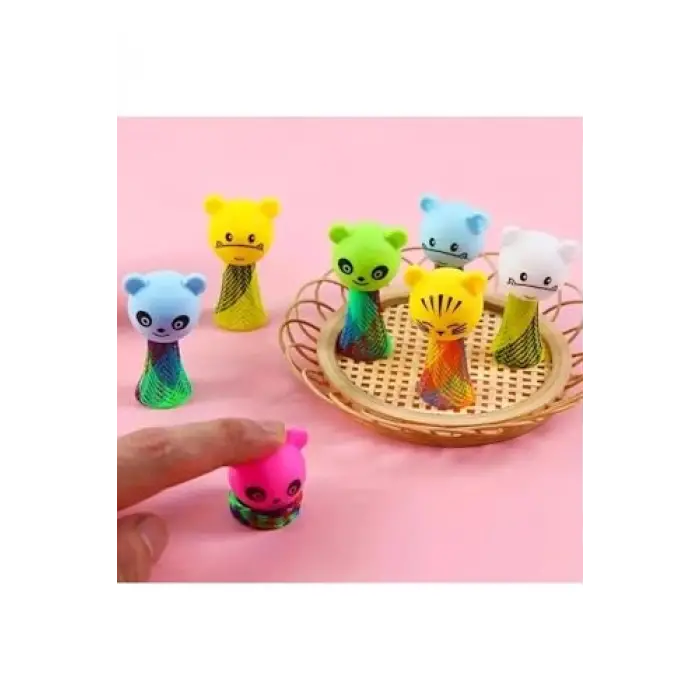Zıplayan Mini Parmak Adam Oyuncağı, 5 Adet