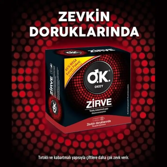 Zirve Prezervatif 45li
