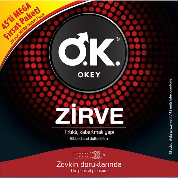 Zirve Prezervatif 45li
