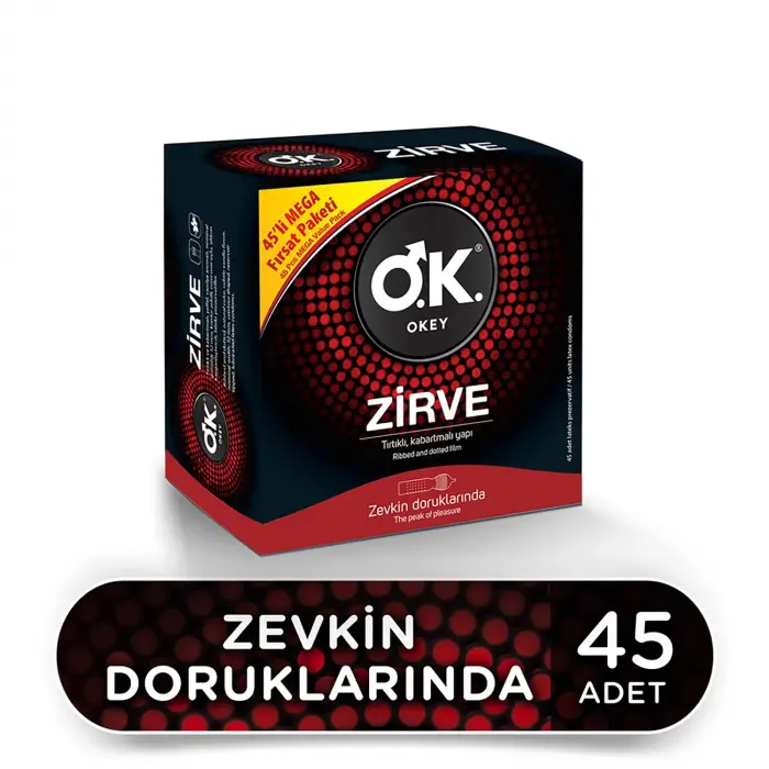 Zirve Prezervatif 45li