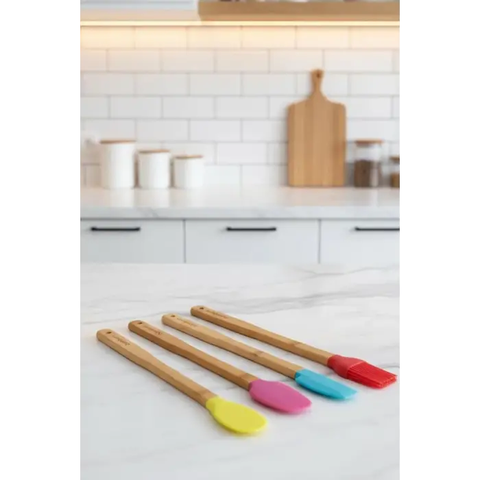 Zolly 4 Parça Spatula Seti Büyük
