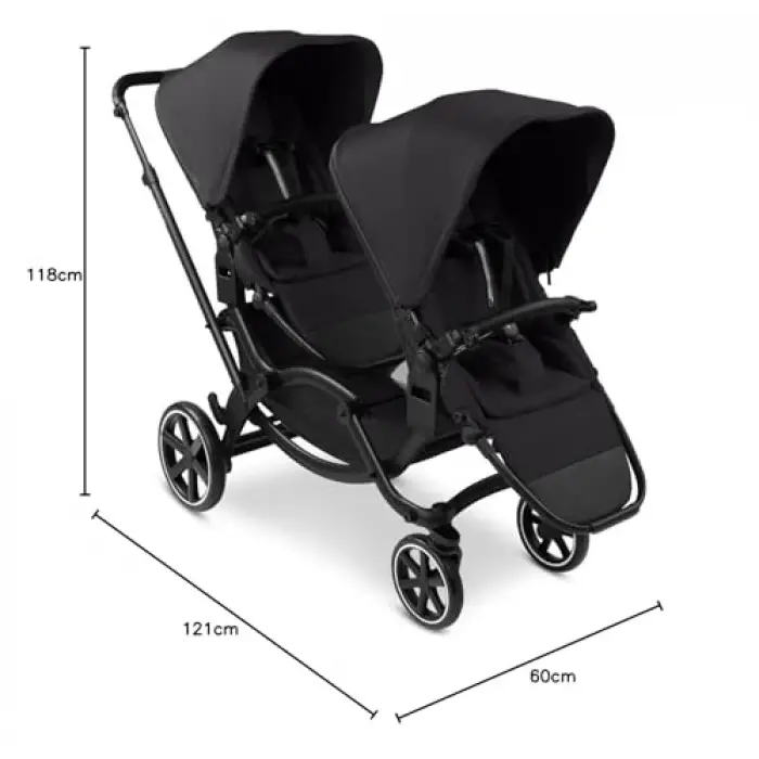 Zoom 2 2025 Coal (İkiz Bebek Arabası)