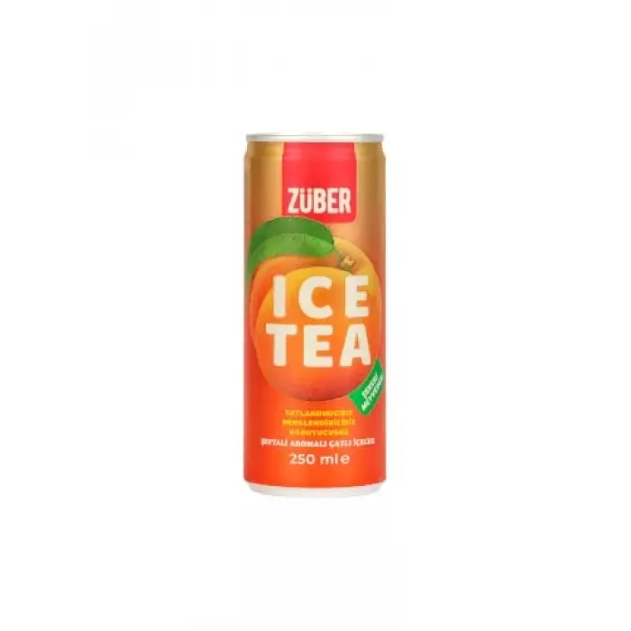 Züber Ice Tea Şeftali Aromalı 250 ml