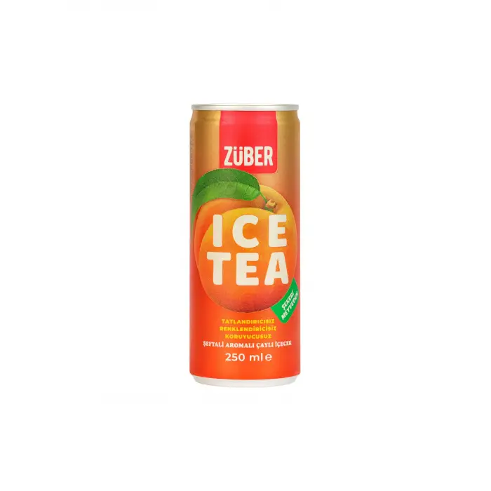 Züber Ice Tea Şeftali Aromalı 250 ml