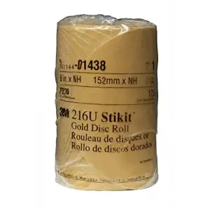 01438 Stikit Gold 6 P220A Grit Disc Roll