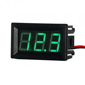 0.36 inç Voltmetre DC2.4V-30V 2 kablolu