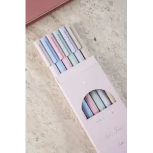 0.5 mm 6lı Jel Kalem Seti