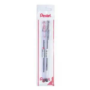 0.7 mm Yağ Bazlı Roller Kalem SİYAH-KIRMIZI