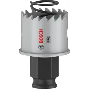 1 x Pro Sheet Metal Power Change Plus Delikli Testere, Paslanmaz Çelik Levhalar, Çelik Levhalar, Ø 32 mm, Profesyonel Aksesuar Döner Matkap/Sürücü