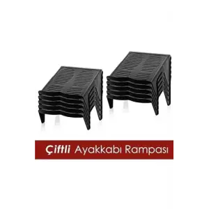 10lu Çiftli Ayakkabı Rampası
