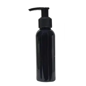 100 Adet 100 ml Pompalı Siyah Pet Şişe