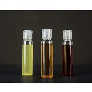 100 Adet 30 ml Boş Şişe, Şeffaf Kapaklı