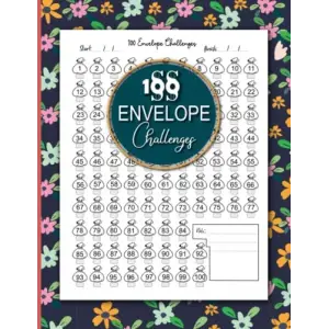 100 Envelope Challenges: Easy And fun Way To Save $5,050 , cash envelope wallet, Tracker money challenge day planner Journal / Saving Tracker Journal For Men And Women