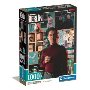 1000 Parça La Casa De Papel Puzzle Berlin 2 (Compact Box)