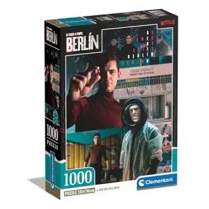 1000 Parça La Casa De Papel Puzzle Berlin 3 (Compact Box)