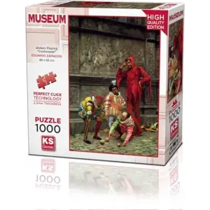 1000 Parça Museum Jesters Playing Cochonnet Puzzle