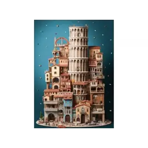 1000 Parça Puzzle – Pisa, 1164