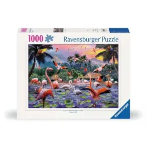 1000 Parçalı Puzzle Flamingolar