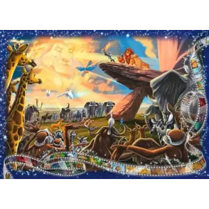1000 Parçalı WD Aslan Kral Puzzle