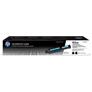 103AD Blk 2Pack Laser Recharge Crtg