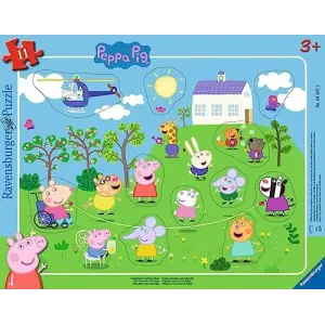 11p Çocuk Puzzle Peppa Pig