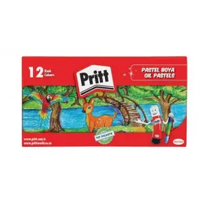 12li Pastel Boya, Karton Kutu