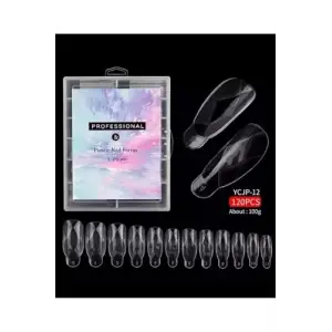 120li Oval Poly Gel Tips Kalıp Form