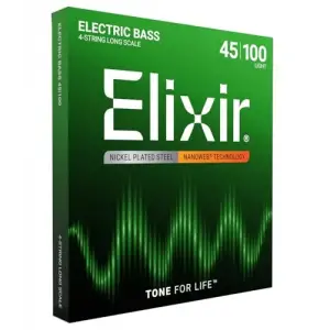 14052 Nanoweb Light bas gitar teli, 4 telli, 45-100