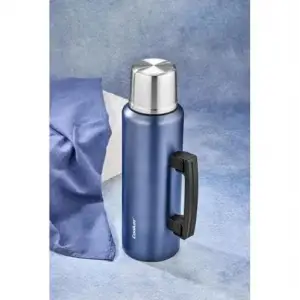 1,5 L Kulplu Çelik Termos Ckr-2085 Mavi