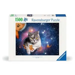 1500p Uzayda Kediler Puzzle
