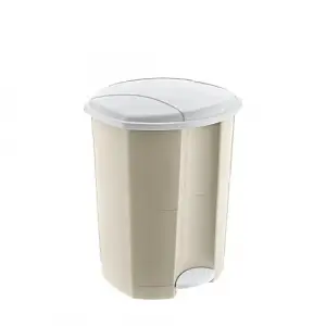 18 LT Pedallı Çöp Kovası (10191) LATTE
