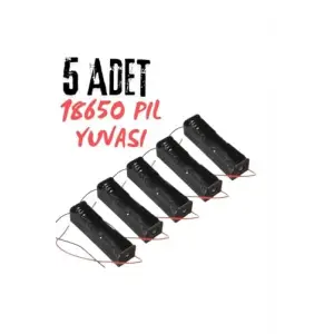 18650 Tekli Pil Yuvası (5 ADET)