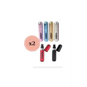 2 Adet Boş Mini Doldurulabilir Parfüm Atomizer Şişesi