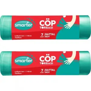 2 Lİ Battal Boy Çöp Torbası (Çöp Poşeti)