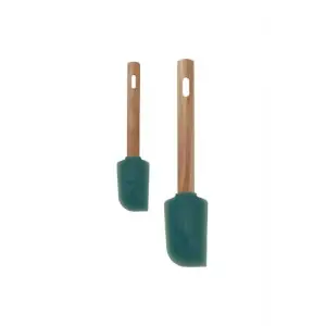 2 Parça Yeşil Spatula Seti