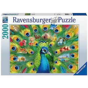 2000 Parça Tavus Kuşu Puzzle