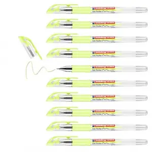 2185 jel roller pastel sarı - 10 kalem - 0,7 mm
