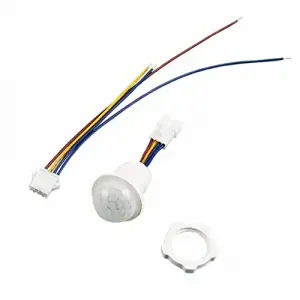220V Pır Hareket Sensörlü 25 cm Kablolu LED Lamba