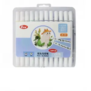 24 Adet Slim Marker Kalem Seti