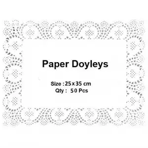25 * 35 kağıt dantelli altlık
