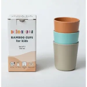 250 Ml Bambu Bardak, 3lü Set