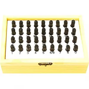 26127 36 pc Letter and Number Punch Set