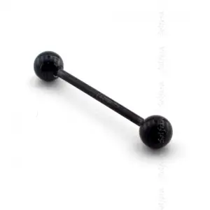 28 Mm Siyah Vücut Piercing, P357