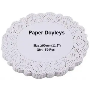 29 cm kağıt dantelli pasta altlığı
