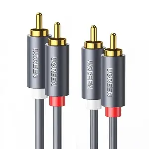 2RCA to 2RCA Ses Kablosu, 3 Metre
