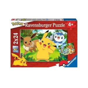 2x24 Parça Pokemon Puzzle