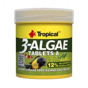 3 Algae Tablets A, 50 ml, 36 g, 80 Adet