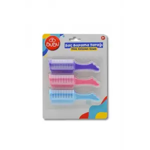 3lü Saç Boyama Tarağı