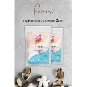 3 lü Seyahat Paketi x 2 Adet